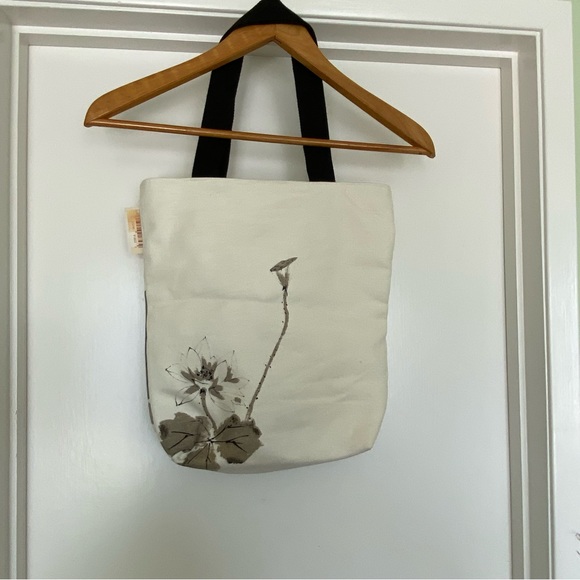 Handpainted new lovely totebag - Picture 5 of 6